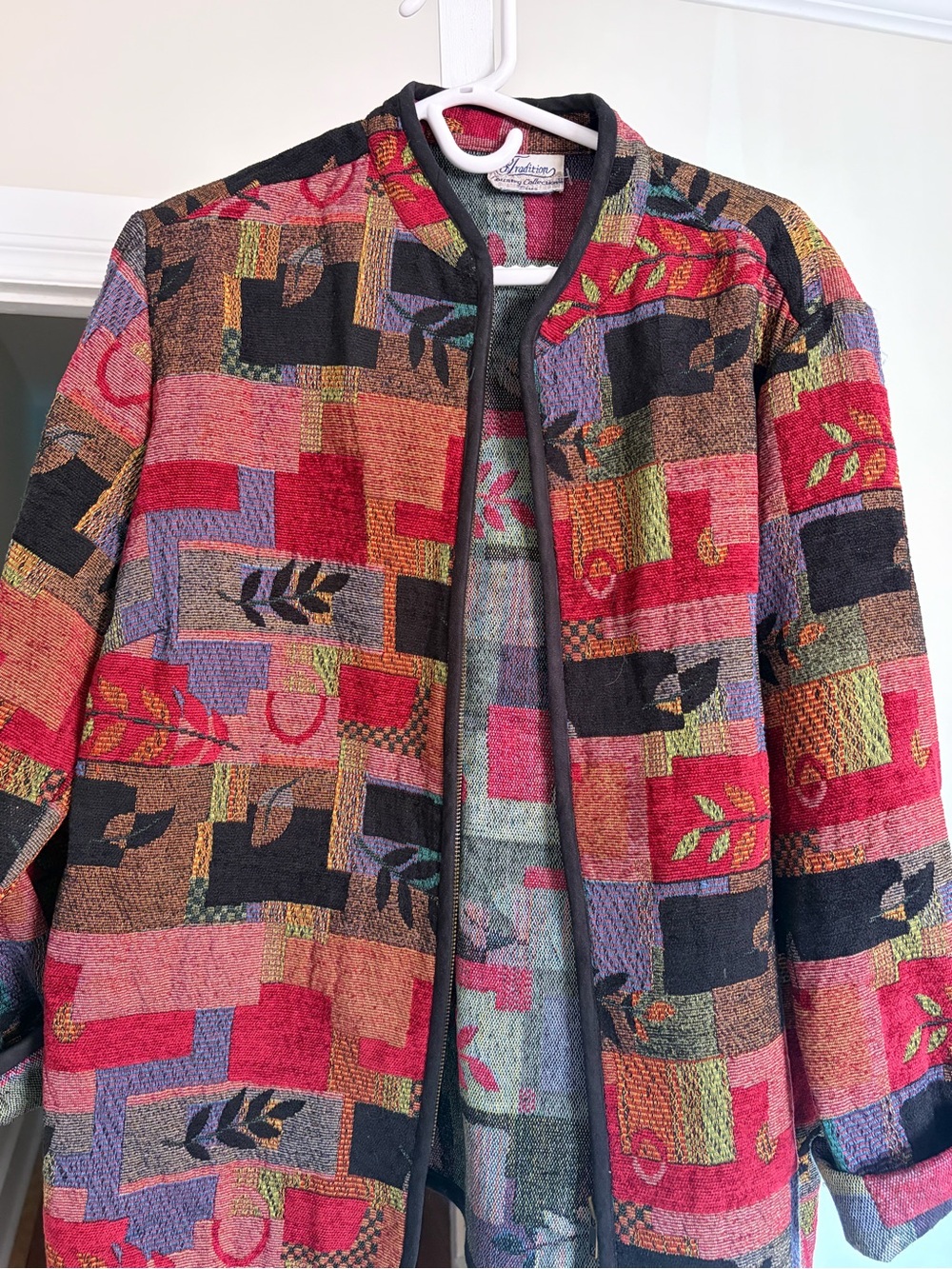 Vintage Patchwork Multi-Color Jacket - Traditions